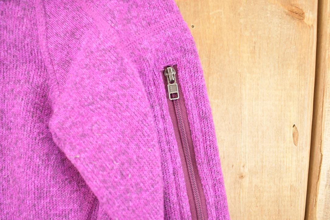 Vintage 1990s Patagonia Fleece Outdoorsman Sweater Women's S - Image 5