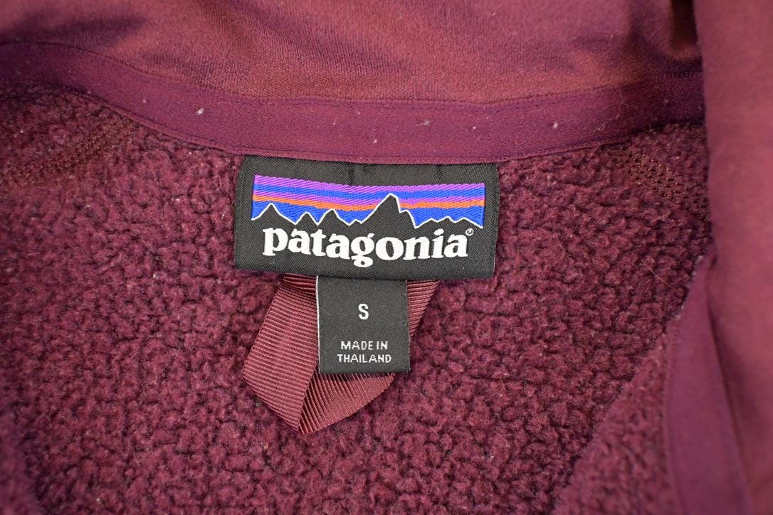Vintage 1990s Patagonia Fleece Outdoorsman Sweater Womens S - Image 5
