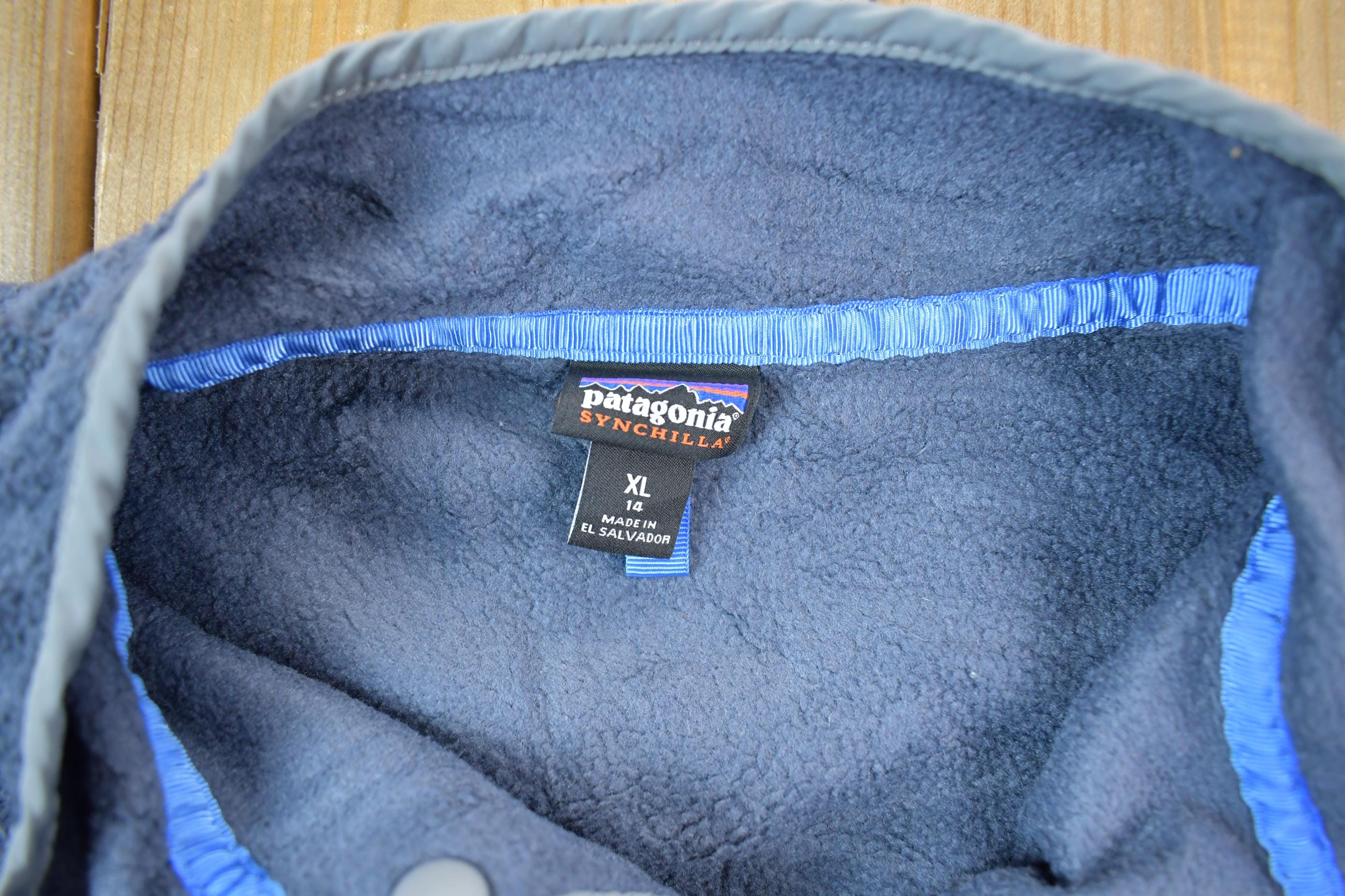 Vintage 1990s Patagonia Fleece Sweater Men's XL - Image 4