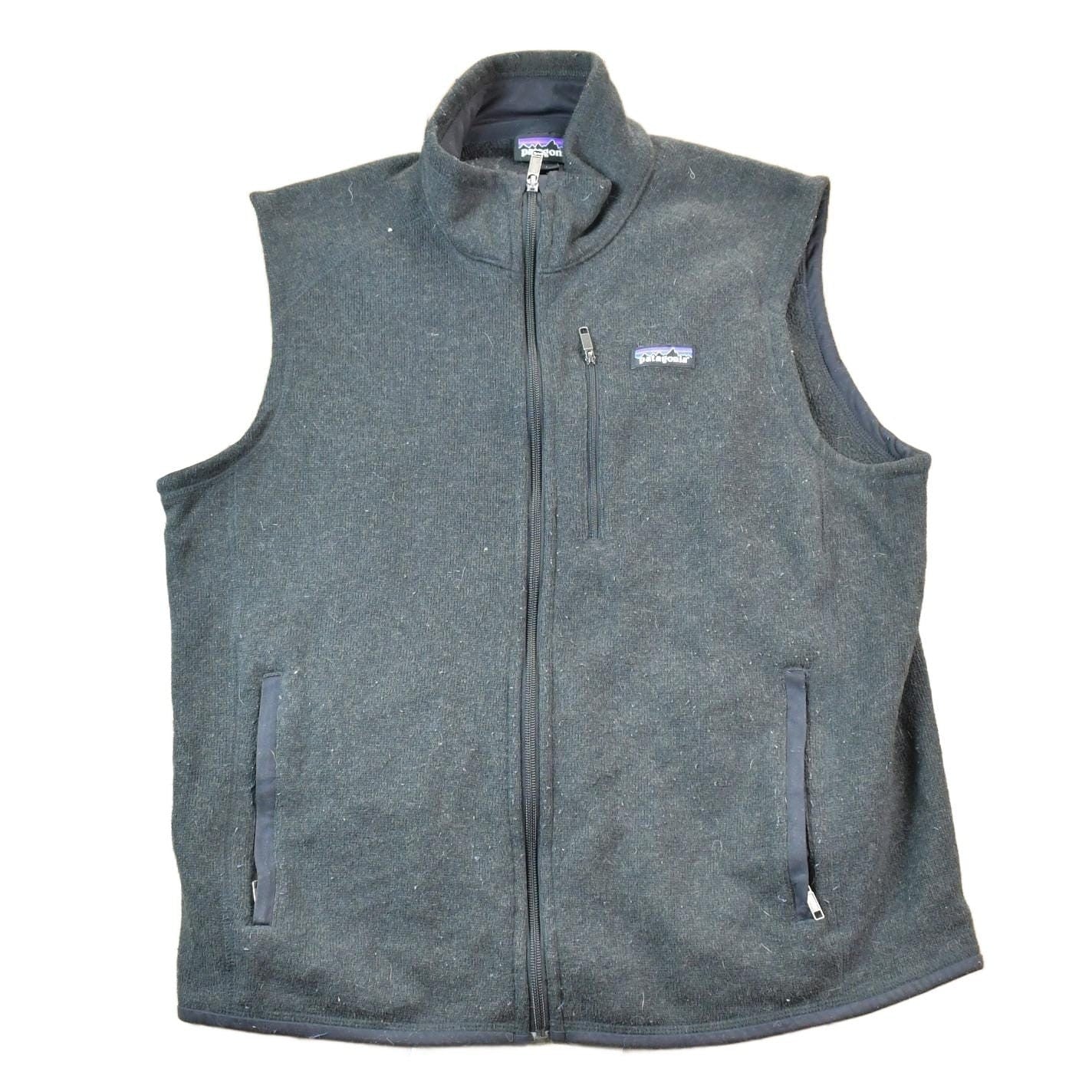 Vintage 1990s Patagonia Fleece Sweater Vest Men's Large
