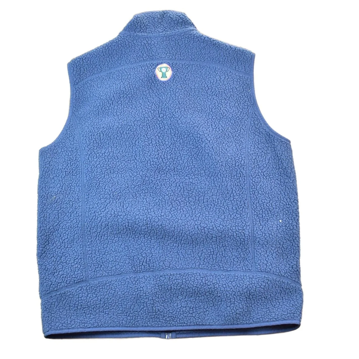 Vintage 1990s Patagonia Fleece Sweater Vest Men's XL - Image 2