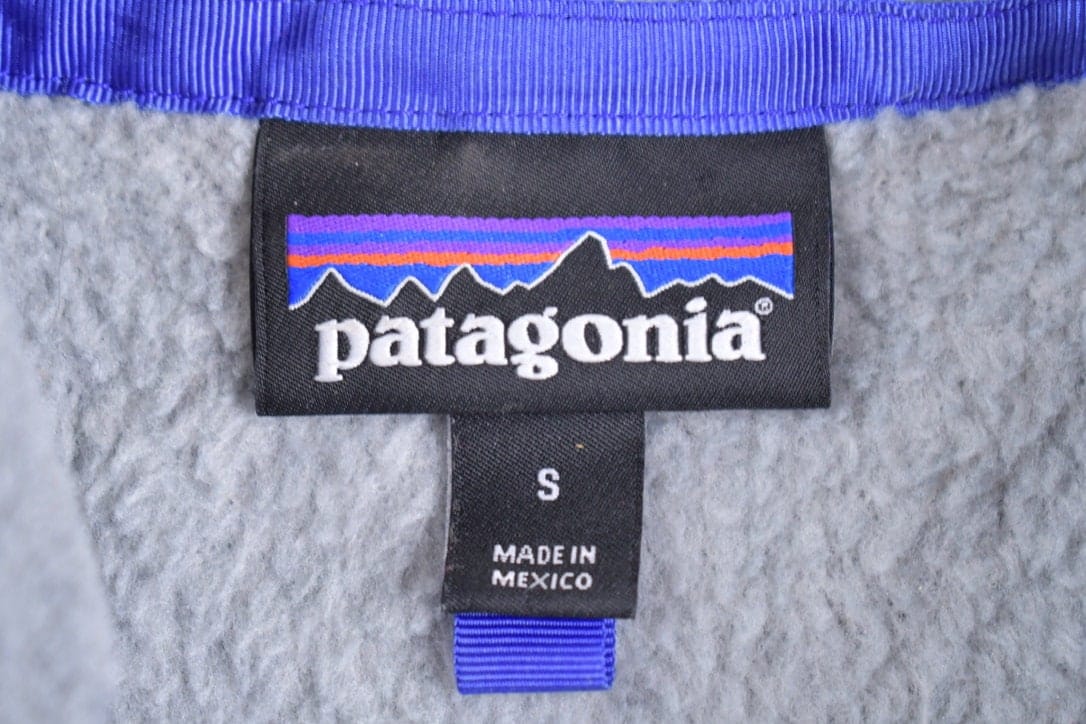 Vintage 1990s Patagonia Fleece Vest Men's Small - Image 4
