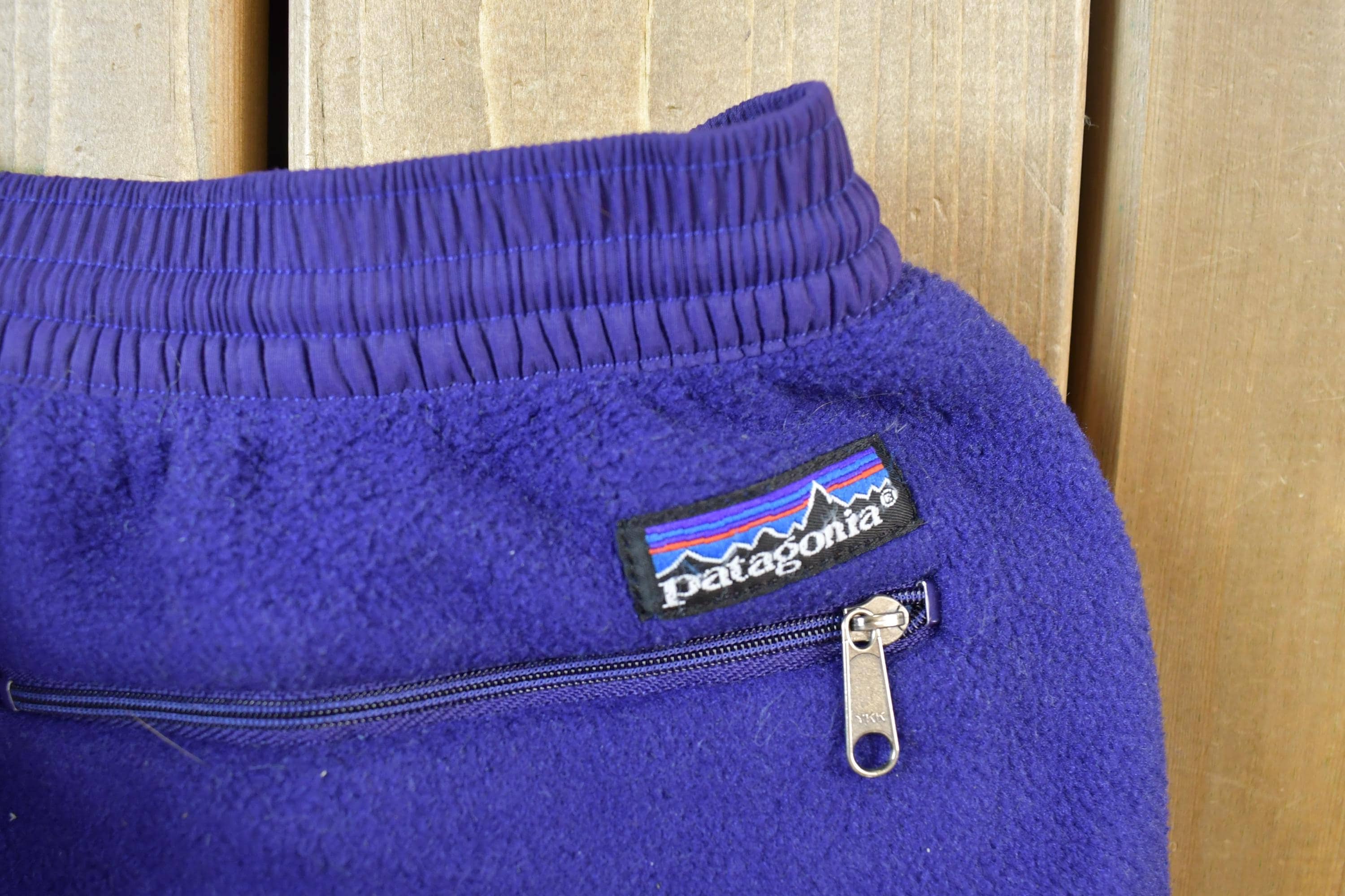 Vintage 1990s Patagonia Fleece Winter Pants Men's 39 x 29 - Image 5