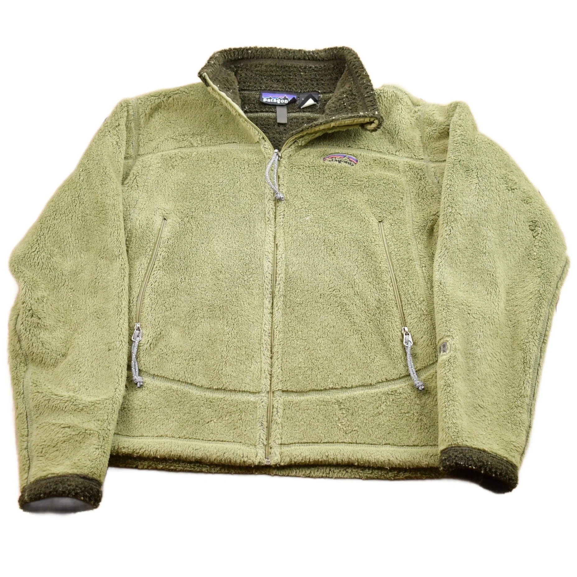 Vintage 1990s Patagonia Full Zip Deep Pile Sweater Women's S