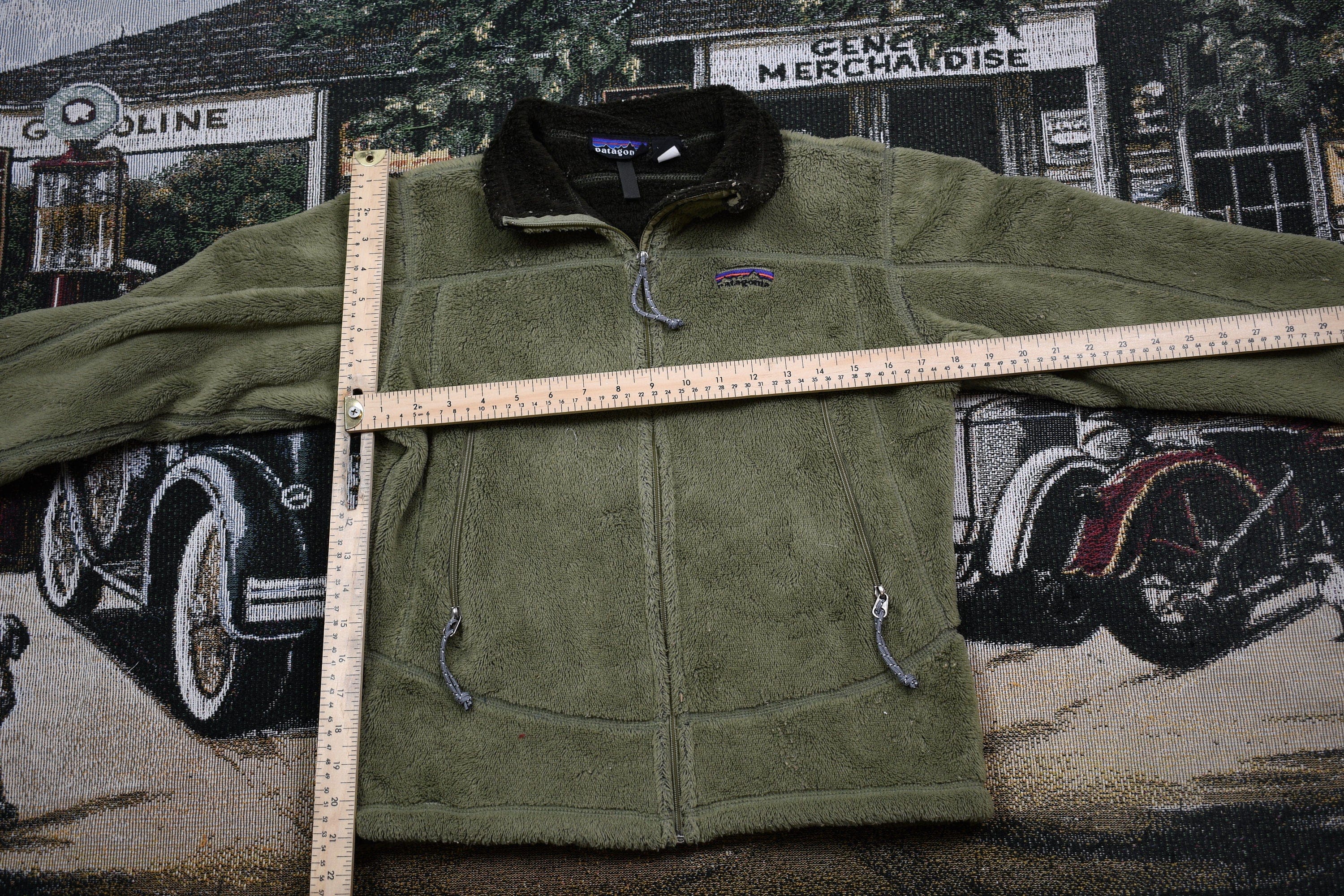 Vintage 1990s Patagonia Full Zip Deep Pile Sweater Women's S - Image 5