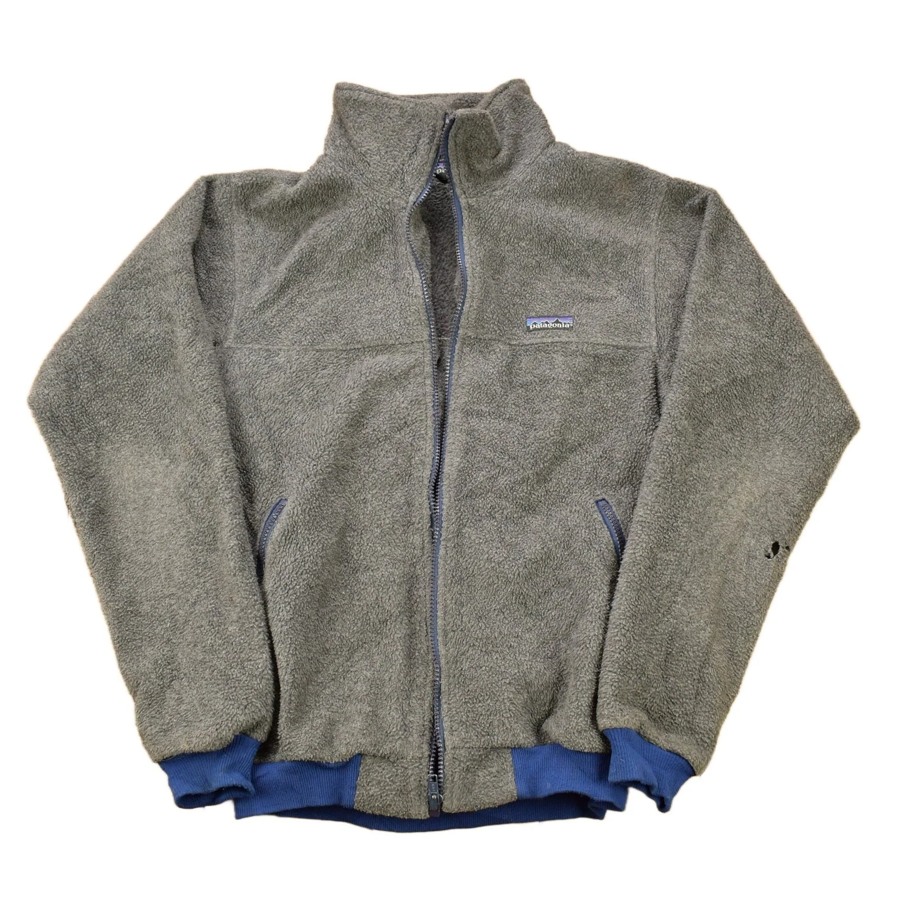 Vintage 1990s Patagonia Full Zip Fleece Sweater Men's Medium