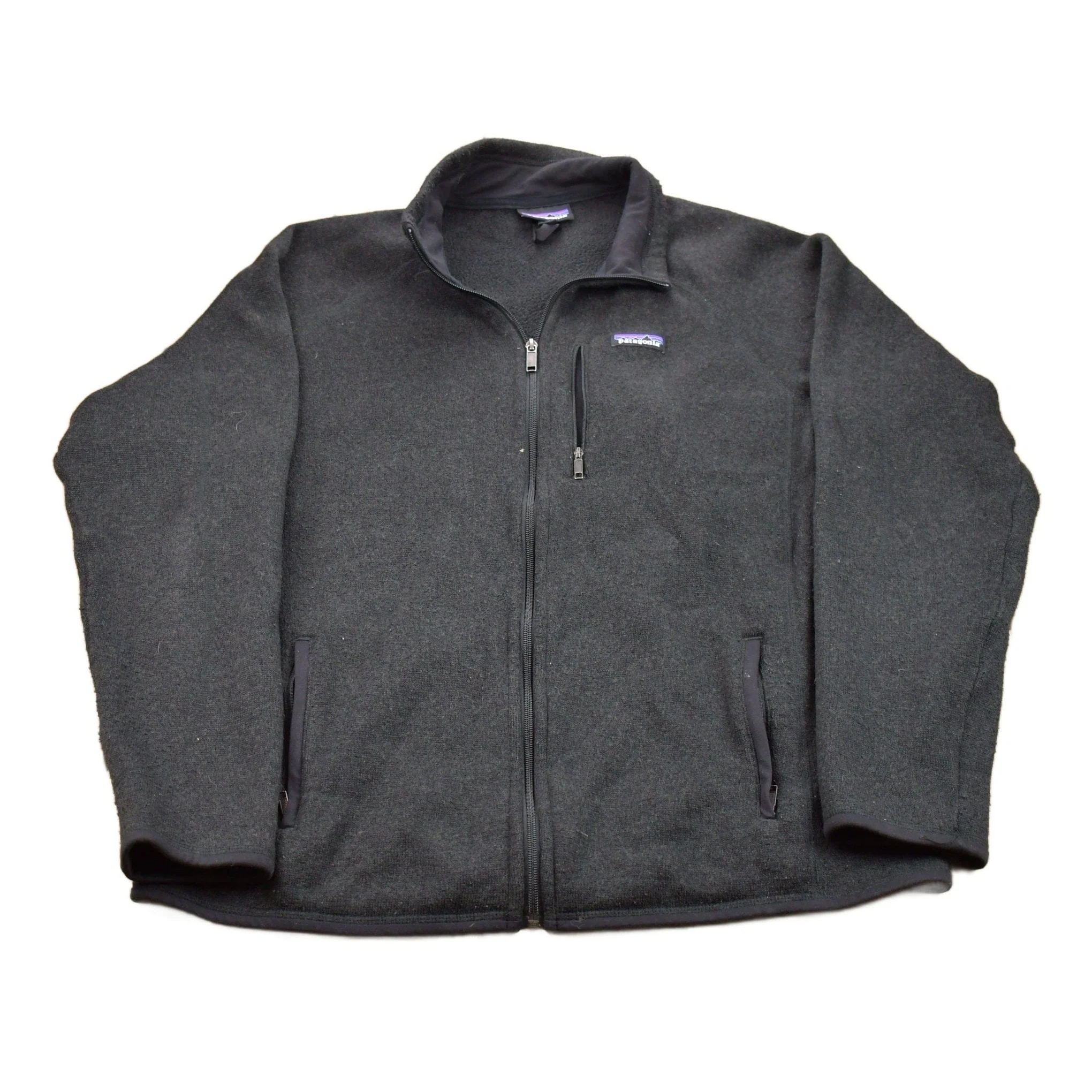 Vintage 1990s Patagonia Full Zip Fleece Sweater Men's XL