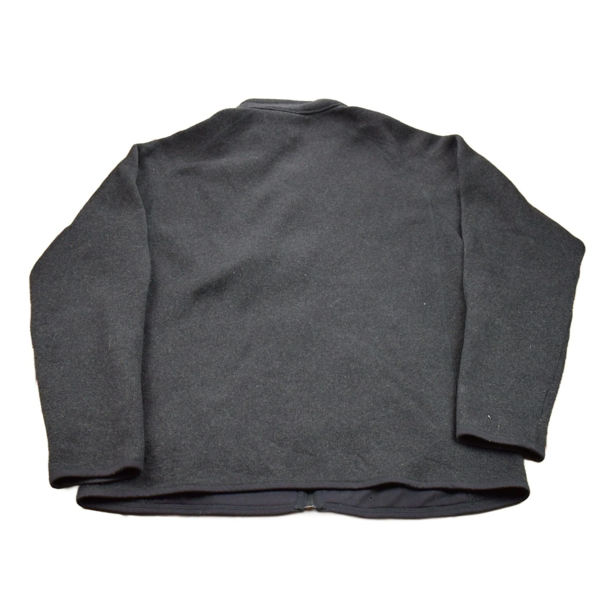 Vintage 1990s Patagonia Full Zip Fleece Sweater Men's XL - Image 2
