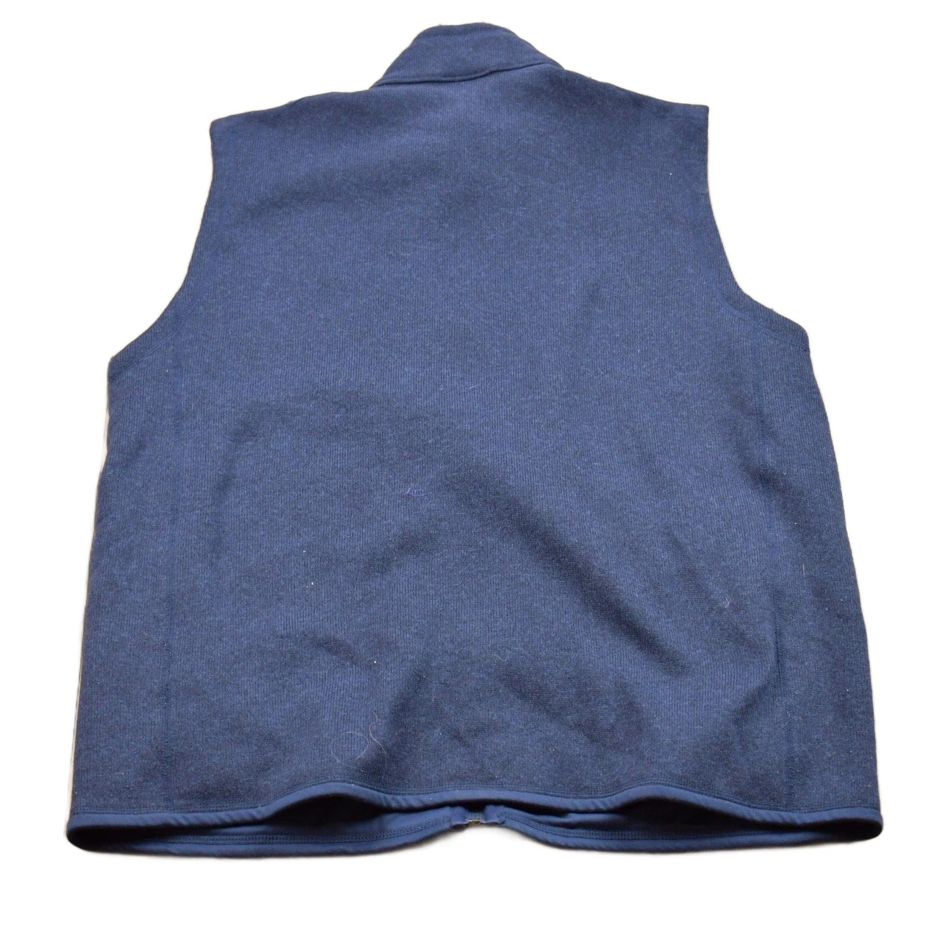 Vintage 1990s Patagonia Full Zip Fleece Sweater Vest Men's XL - Image 2