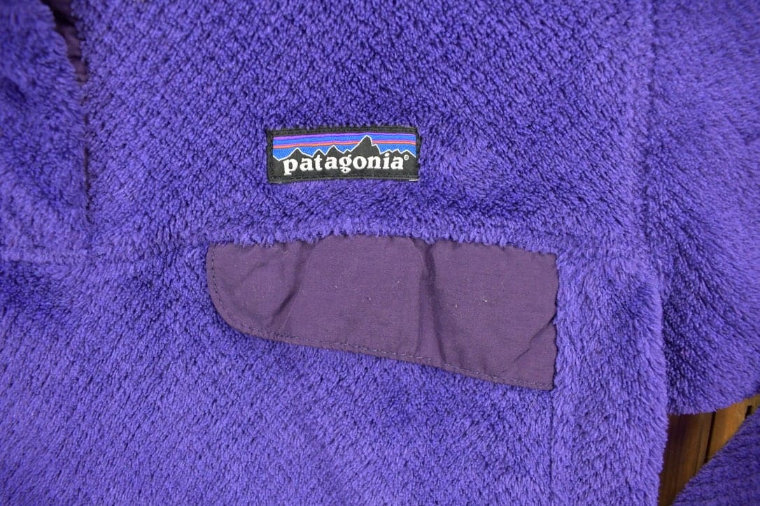Vintage 1990s Patagonia Outdoor Quarter Button Snap Fleece Women's S - Image 4