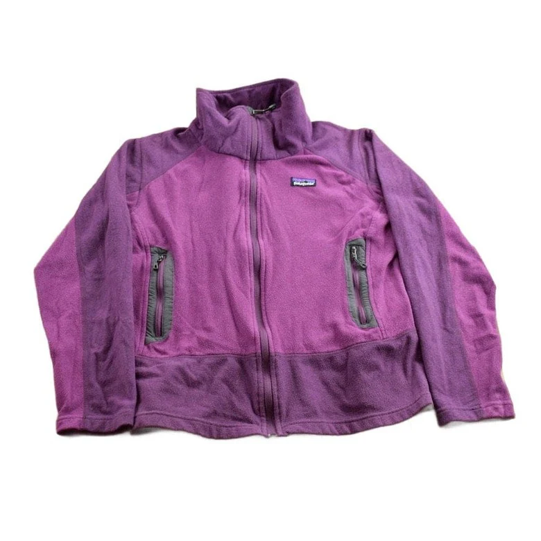 Vintage 1990s Patagonia Purple Fleece Sweater Women's S