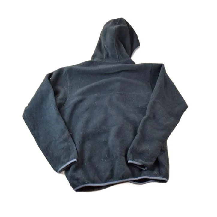 Vintage 1990s Patagonia Synchilla Fleece Hooded Sweater Men's Small - Image 2