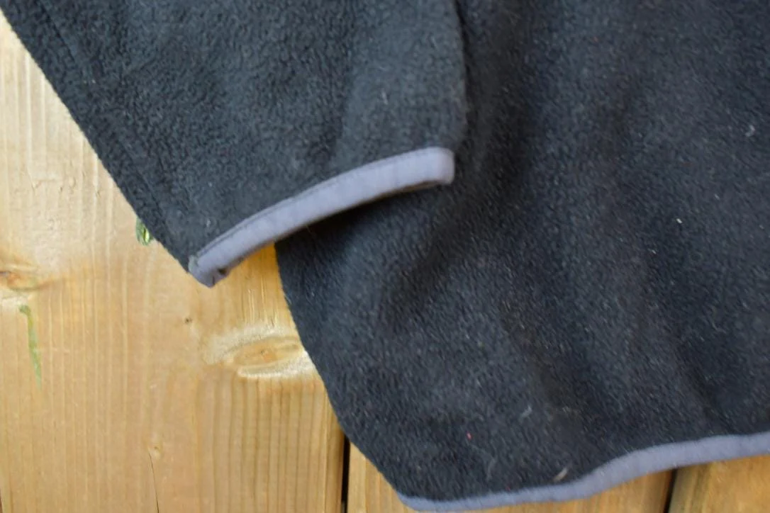 Vintage 1990s Patagonia Synchilla Fleece Hooded Sweater Men's Small - Image 5