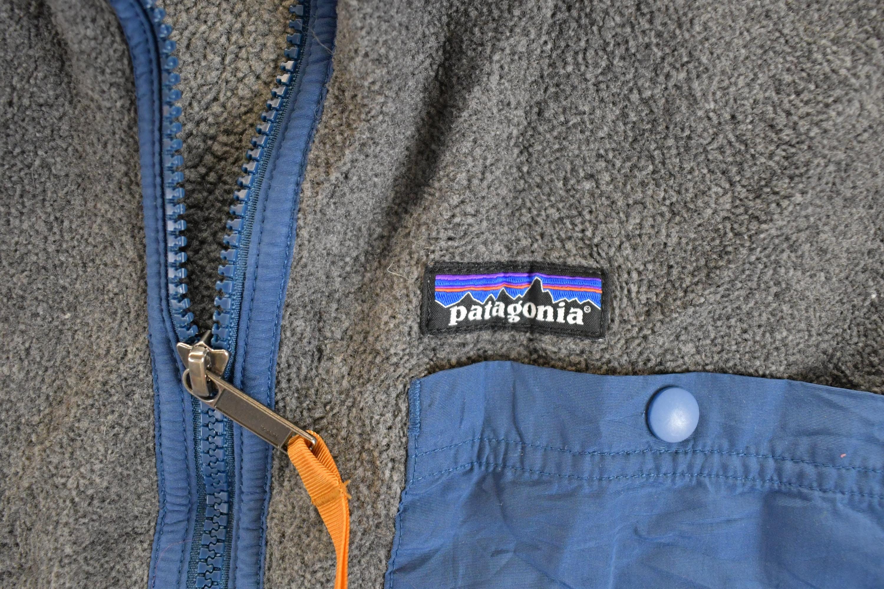 Vintage 1990s Patagonia Synchilla Fleece Outdoorsman Sweater Vest Mens M - Image 3