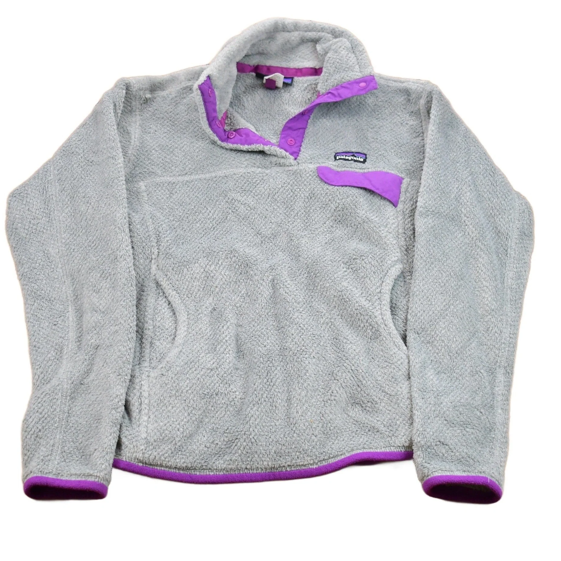 Vintage 1990s Patagonia T-Snap Fleece Sweater Men's Small