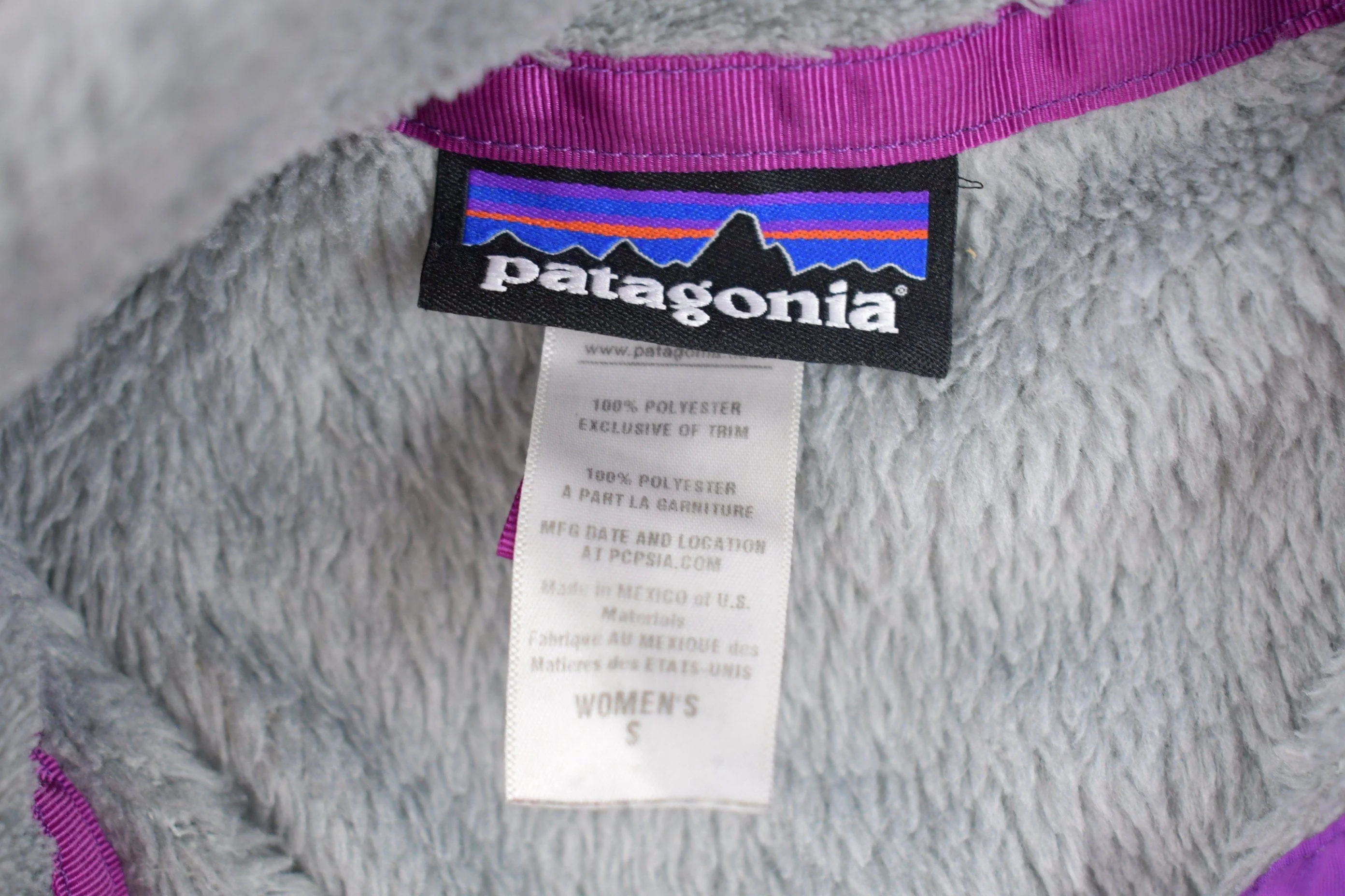Vintage 1990s Patagonia T-Snap Fleece Sweater Men's Small - Image 3