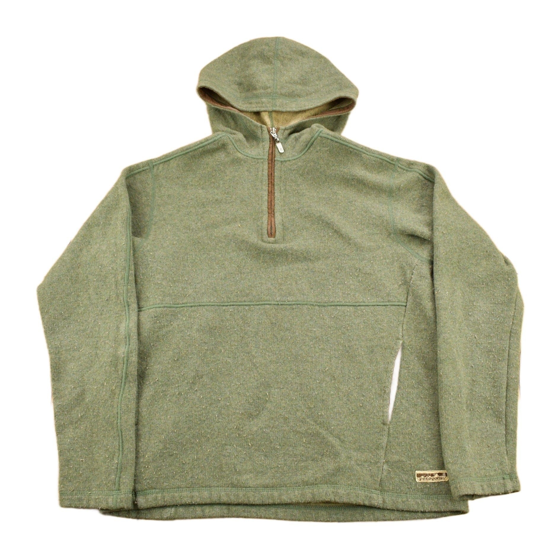 Vintage 1990s Patagonia Women's Quarter Zip Hoodie Women's M