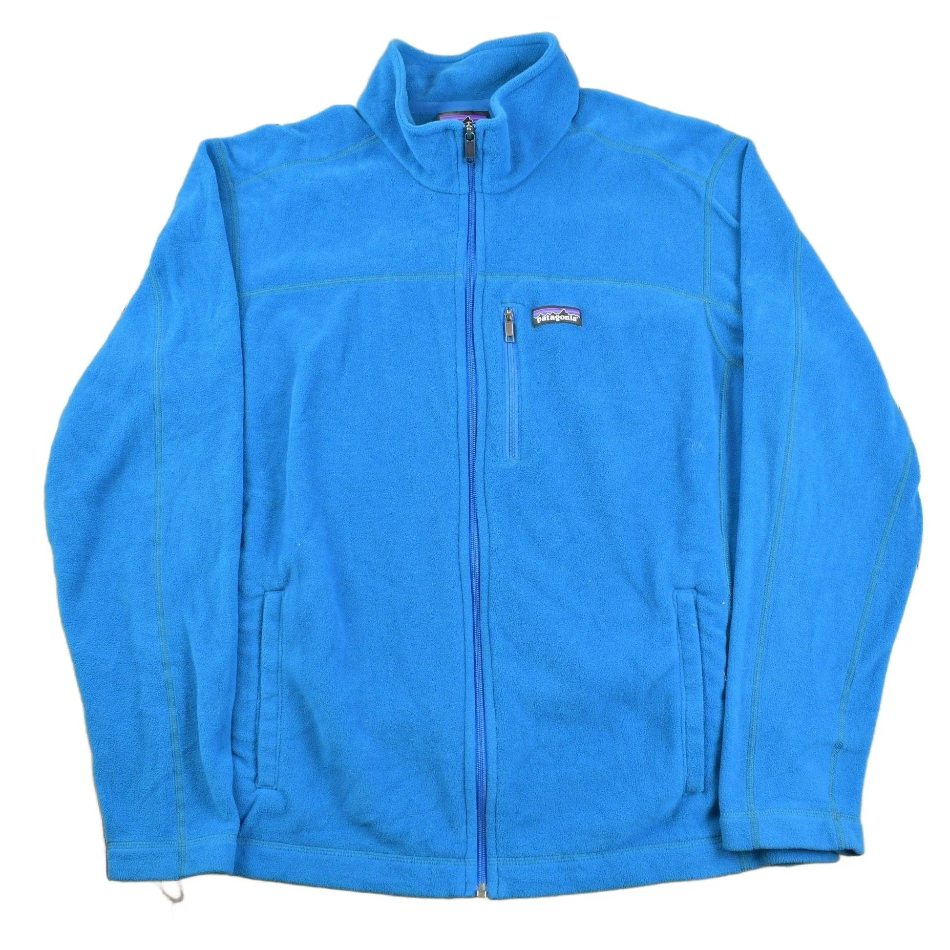 Vintage 1990s Patagonia Zip Up Fleece Sweater Men's Large