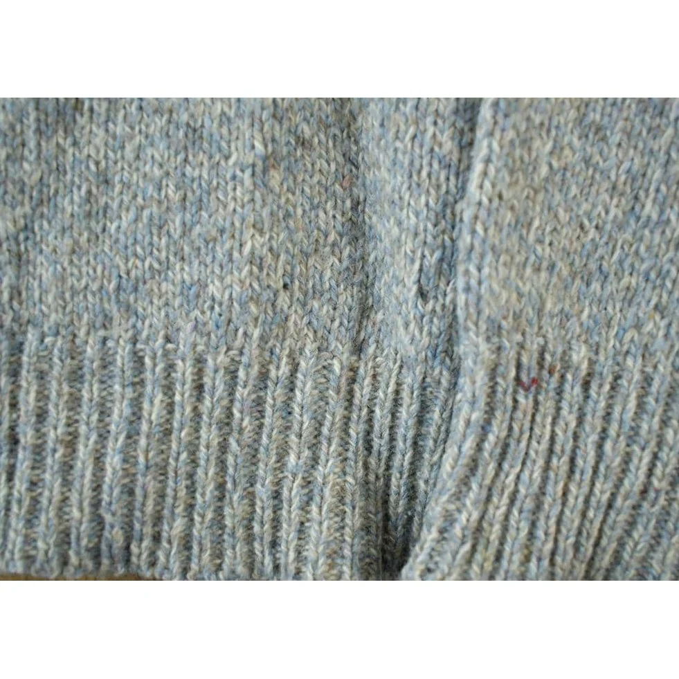 Vintage 1990s Peconic Bay 100% Wool Knit Sweater Men's Small - Image 2