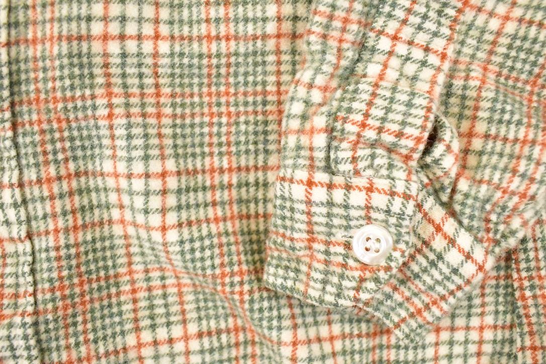 Vintage 1990s Pendleton Plaid Lined Flannel Button Up Shirt Women's S - Image 3