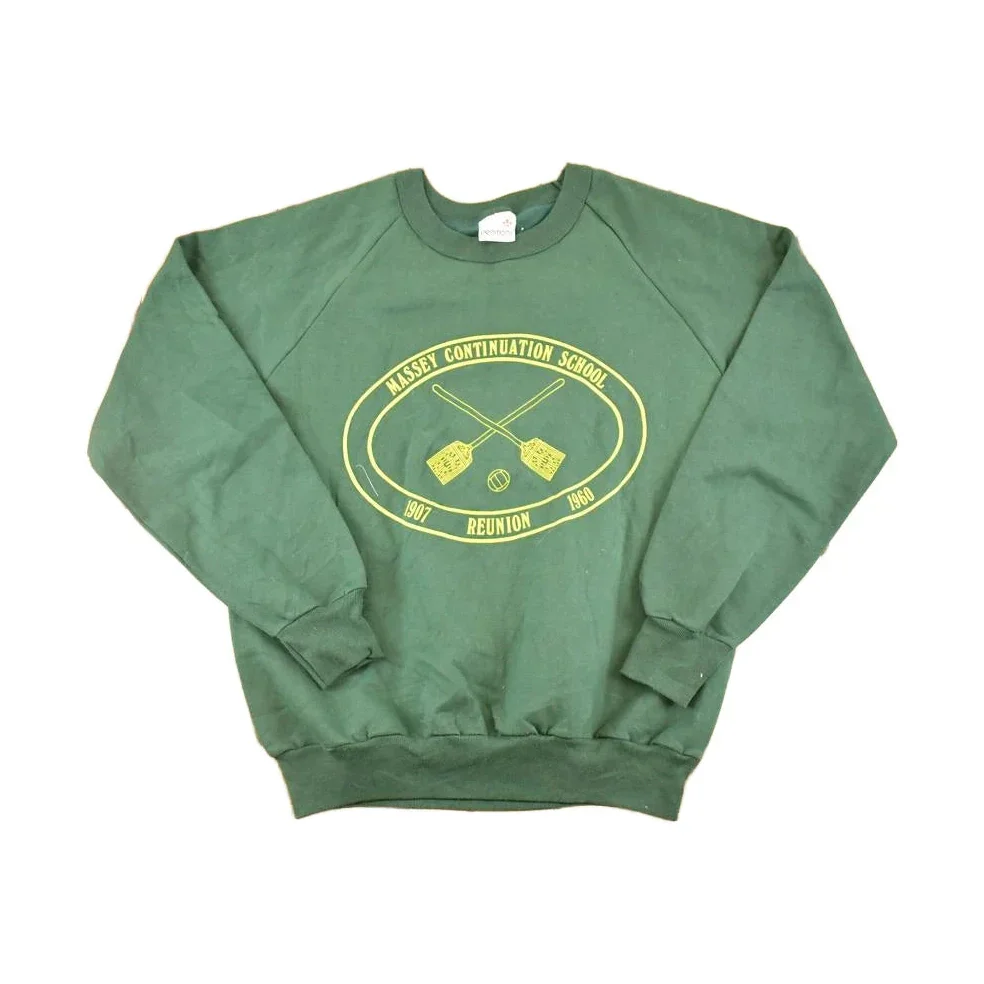 Vintage 1990s Penmans Massey Continuation School Souvenir Crewneck Sweatshirt Men's L