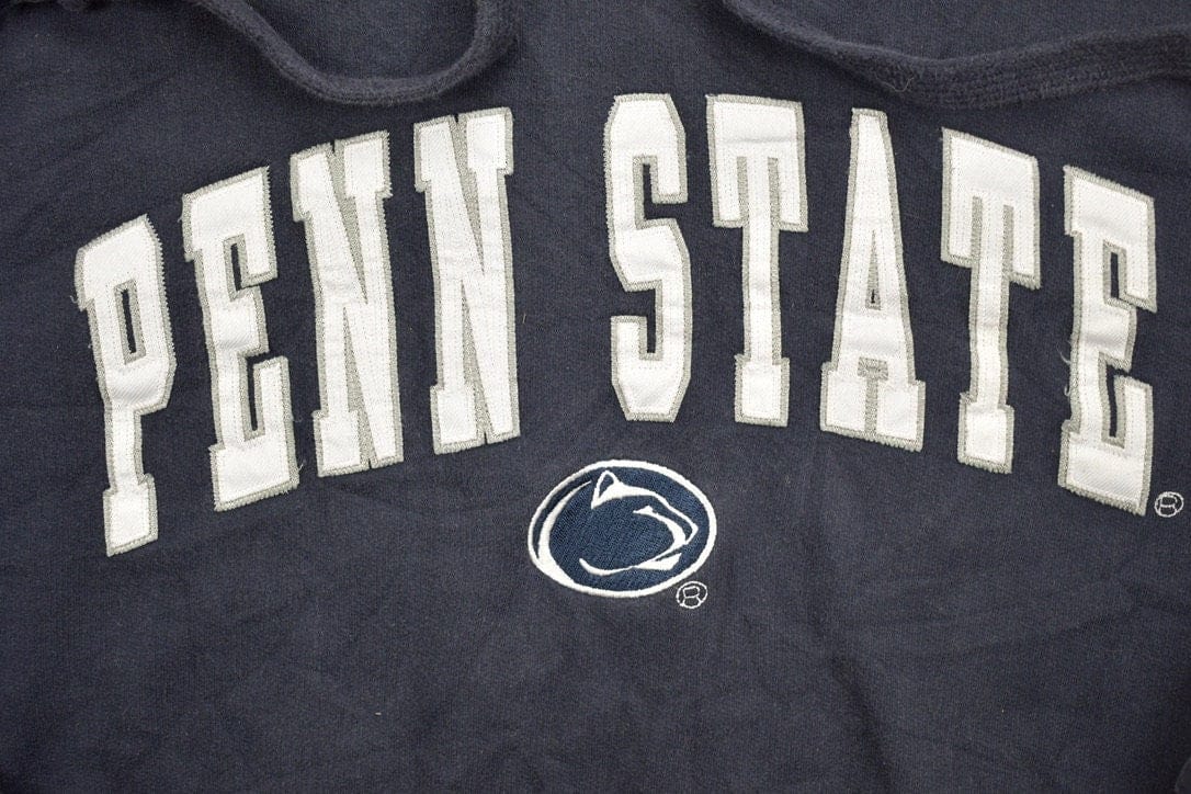Vintage 1990s Penn State University Collegiate Hoodie Men's Medium - Image 4