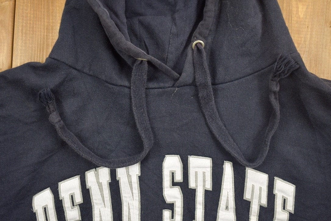 Vintage 1990s Penn State University Collegiate Hoodie Men's Medium - Image 5