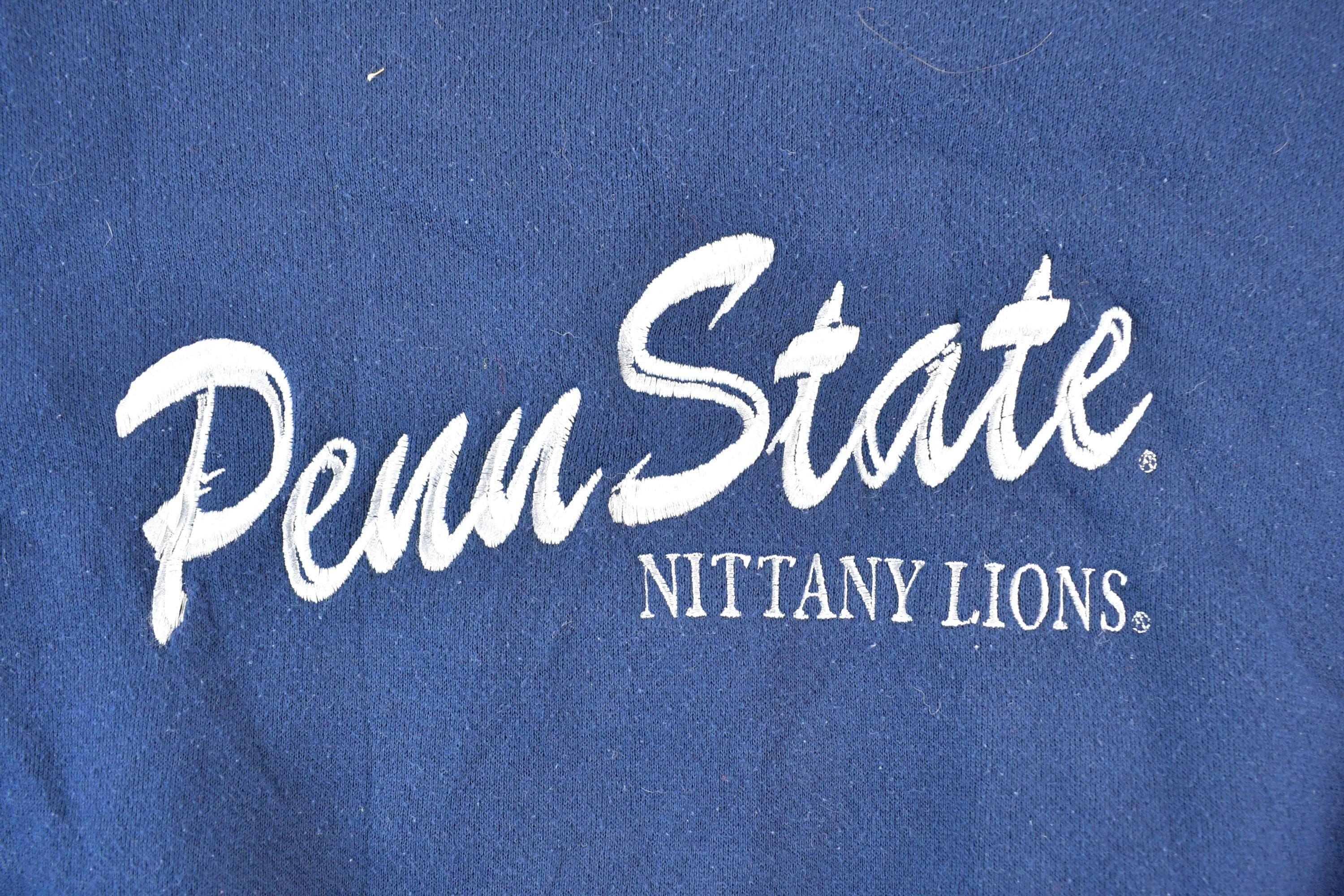 Vintage 1990s Penn State University Crewneck Mens X Large Men's XL - Image 3