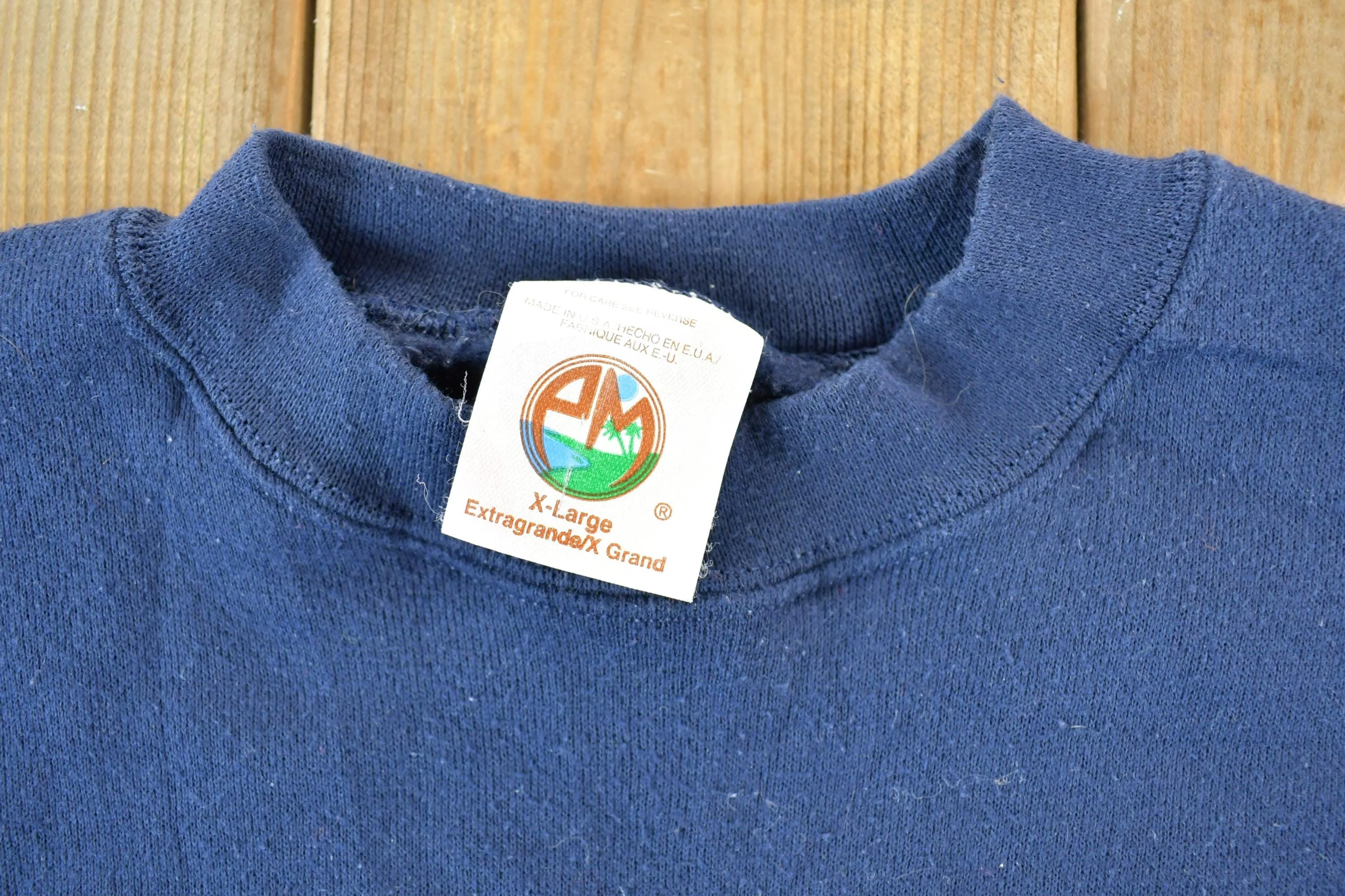 Vintage 1990s Penn State University Crewneck Mens X Large Men's XL - Image 4