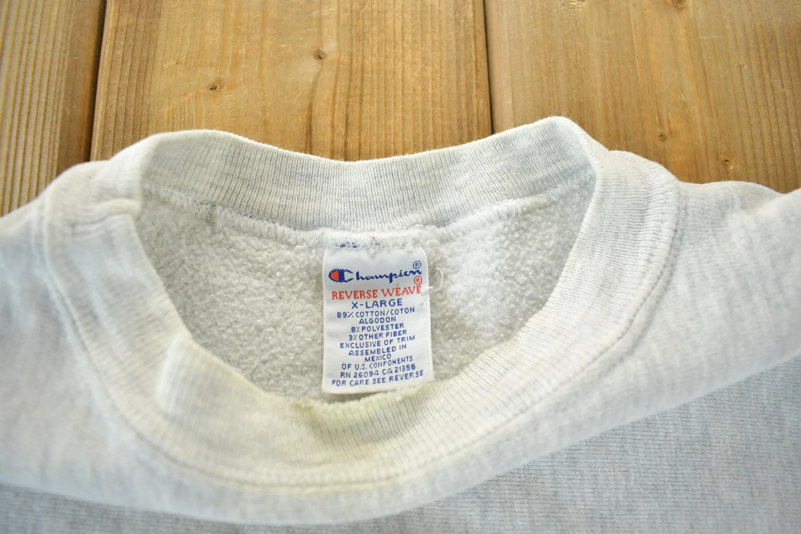 Vintage 1990s Pepperdine Law Champion Reverse Weave Crewneck Sweatshirt Men's XL - Image 6