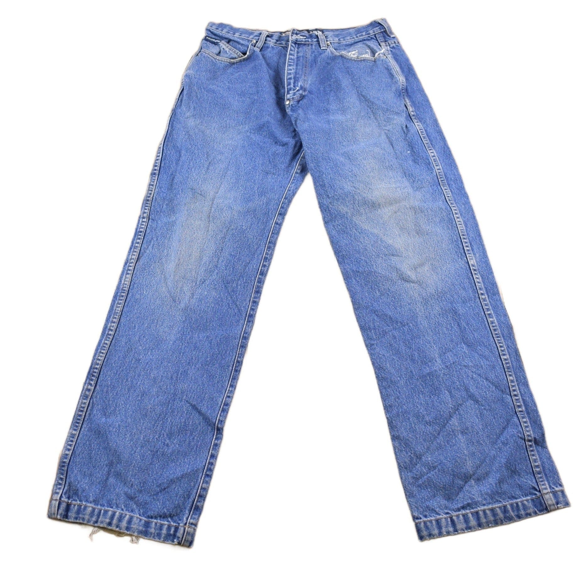 Vintage 1990's Phat Farm Blue Jeans Men's 32 x 32 - Image 2