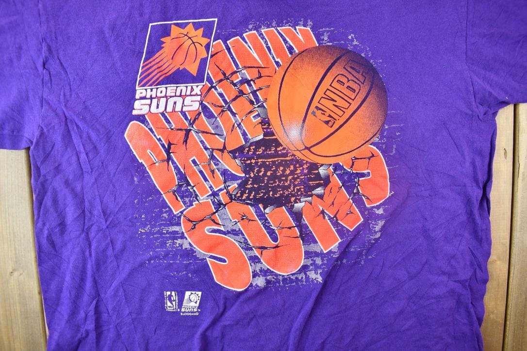 Vintage 1990s Phoenix Suns NBA Graphic T-Shirt - Image 3