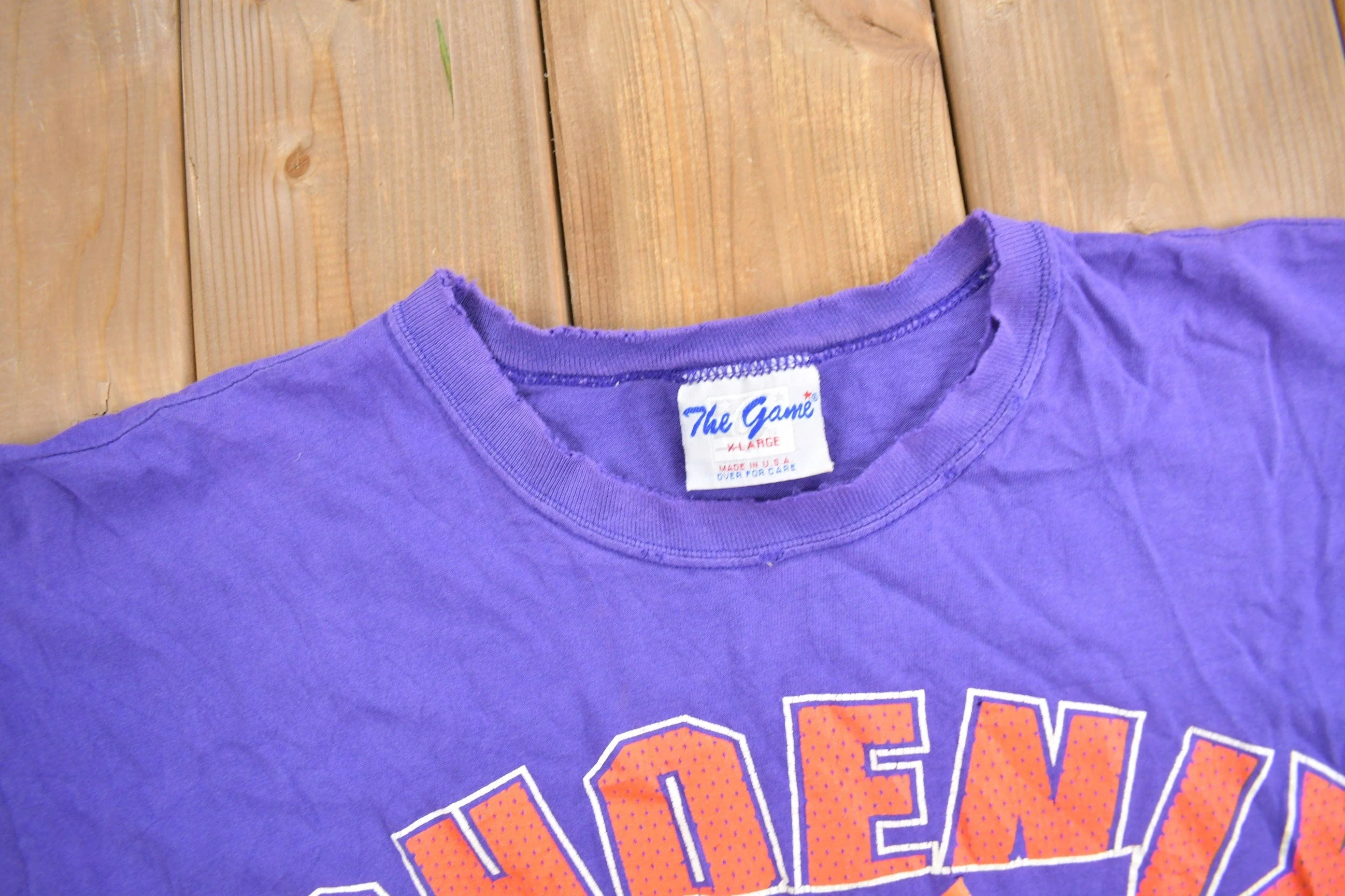 Vintage 1990s Phoenix Suns NBA Graphic T-Shirt Men's XL - Image 6
