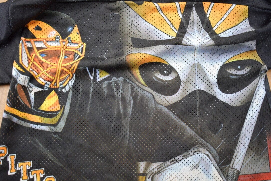 Vintage 1990s Pittsburgh Penguins NHL CCM Hockey Jersey Men's Medium - Image 4