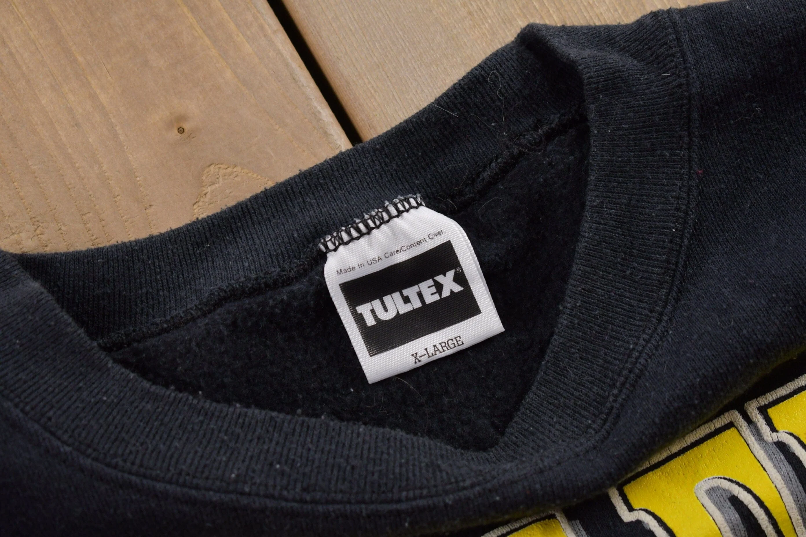 Vintage 1990s Pittsburgh Steelers NFL Crewneck Sweatshirt Men's Large - Image 6