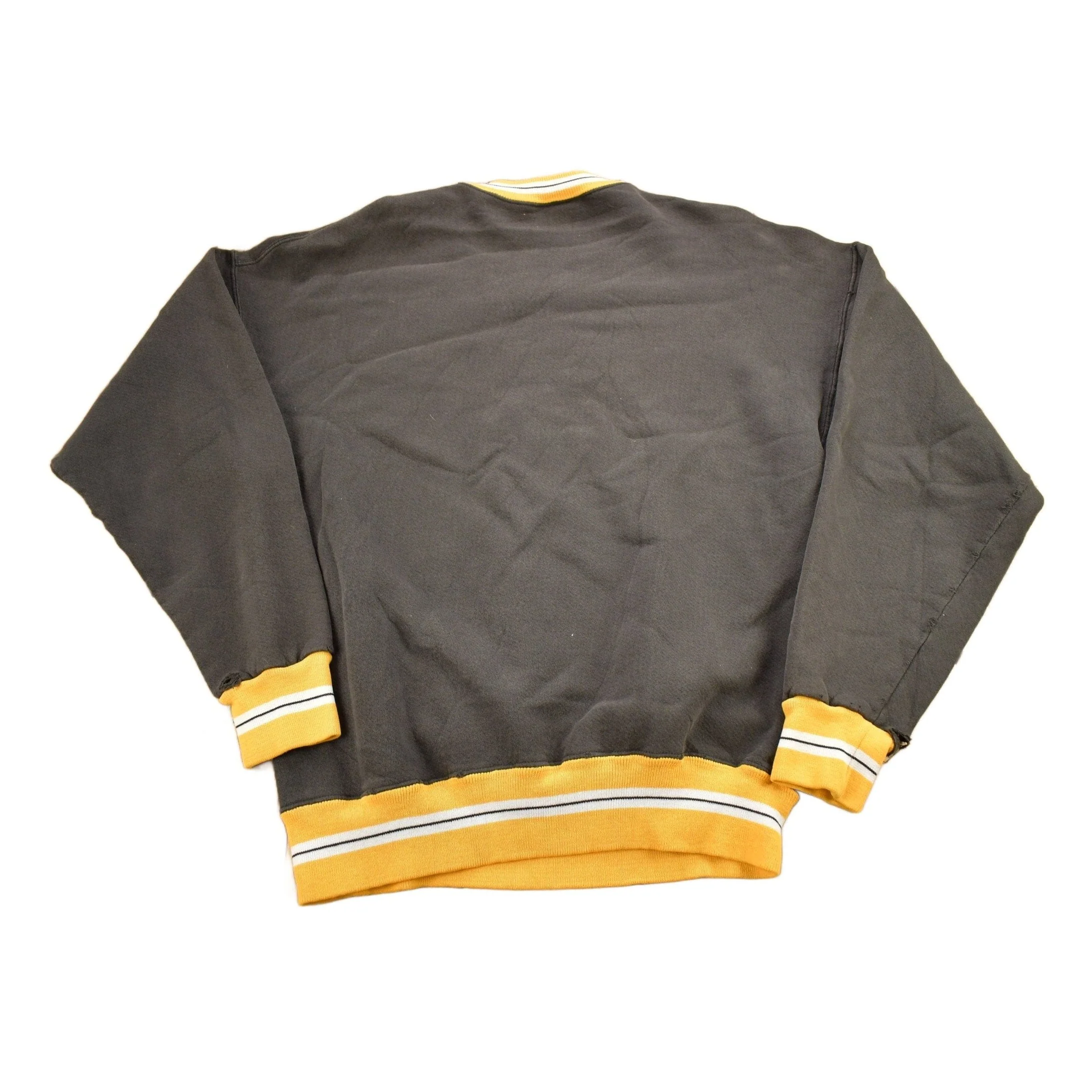 Vintage 1990s Pittsburgh Steelers NFL Crewneck Sweatshirt Men's Large - Image 2