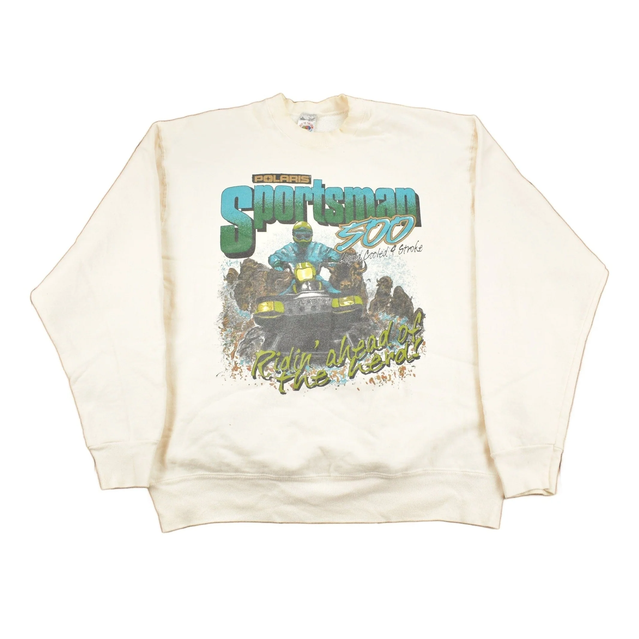 Vintage 1990s Polaris Sportsman 500 Crewneck Sweatshirt Men's XL