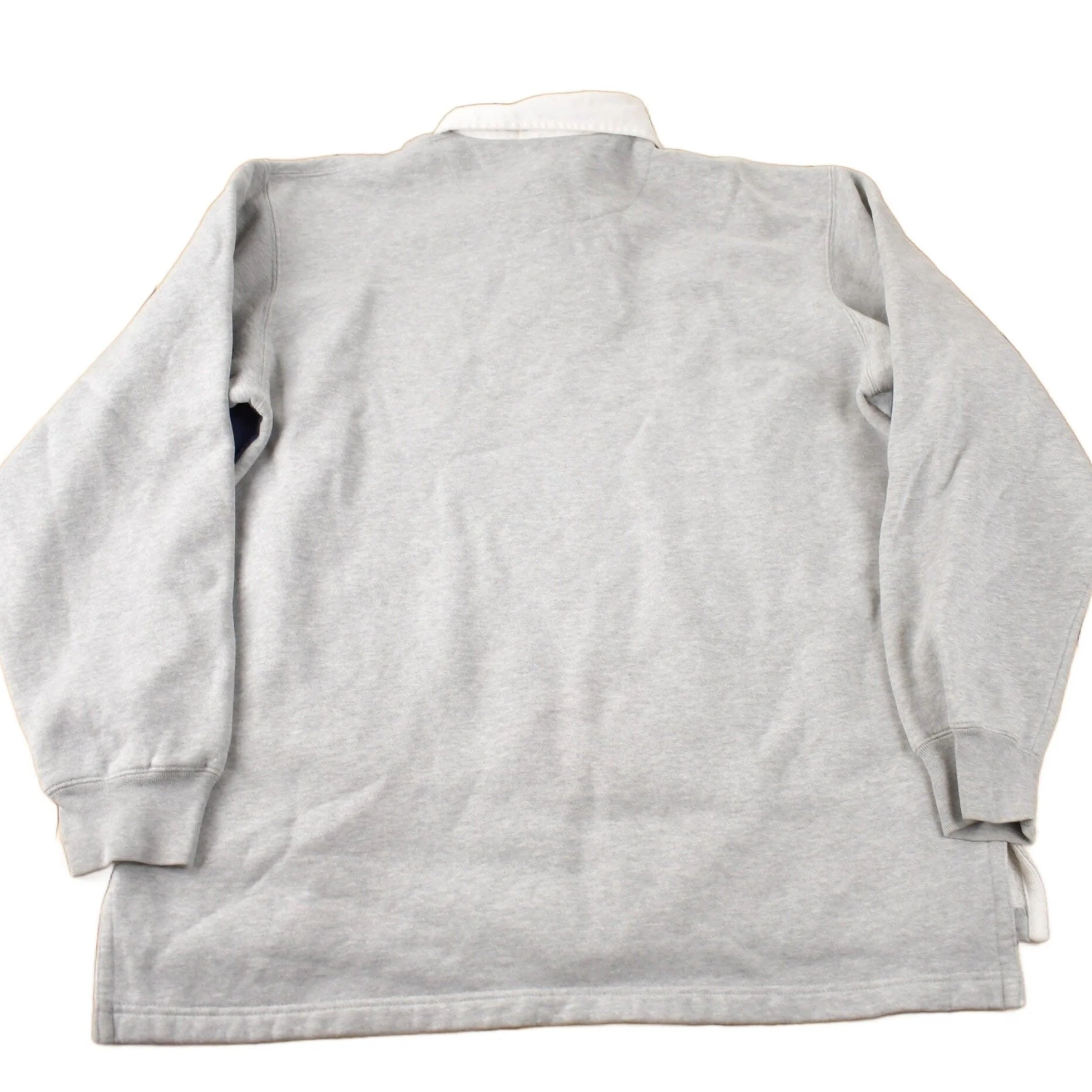 Vintage 1990s Polo By Ralph Lauren Embroidered Small Pony Rugby Sweater Men's M - Image 2