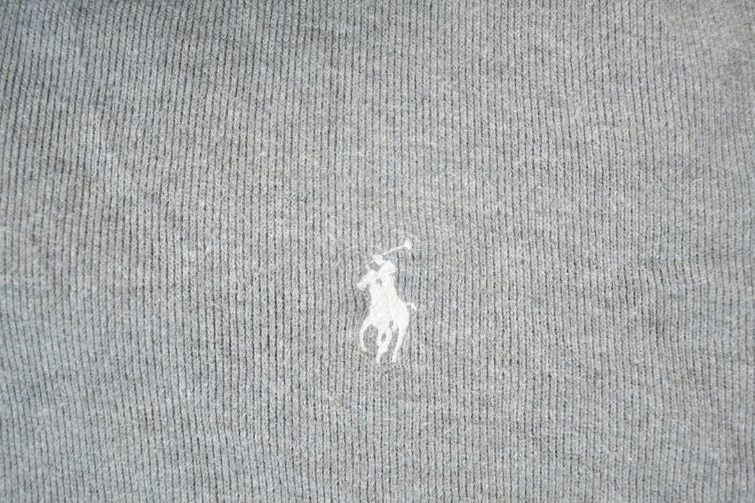 Vintage 1990s Polo By Ralph lauren Quarter Zip Knit Abstract Pattern Crewneck Sweater Men's Large - Image 4