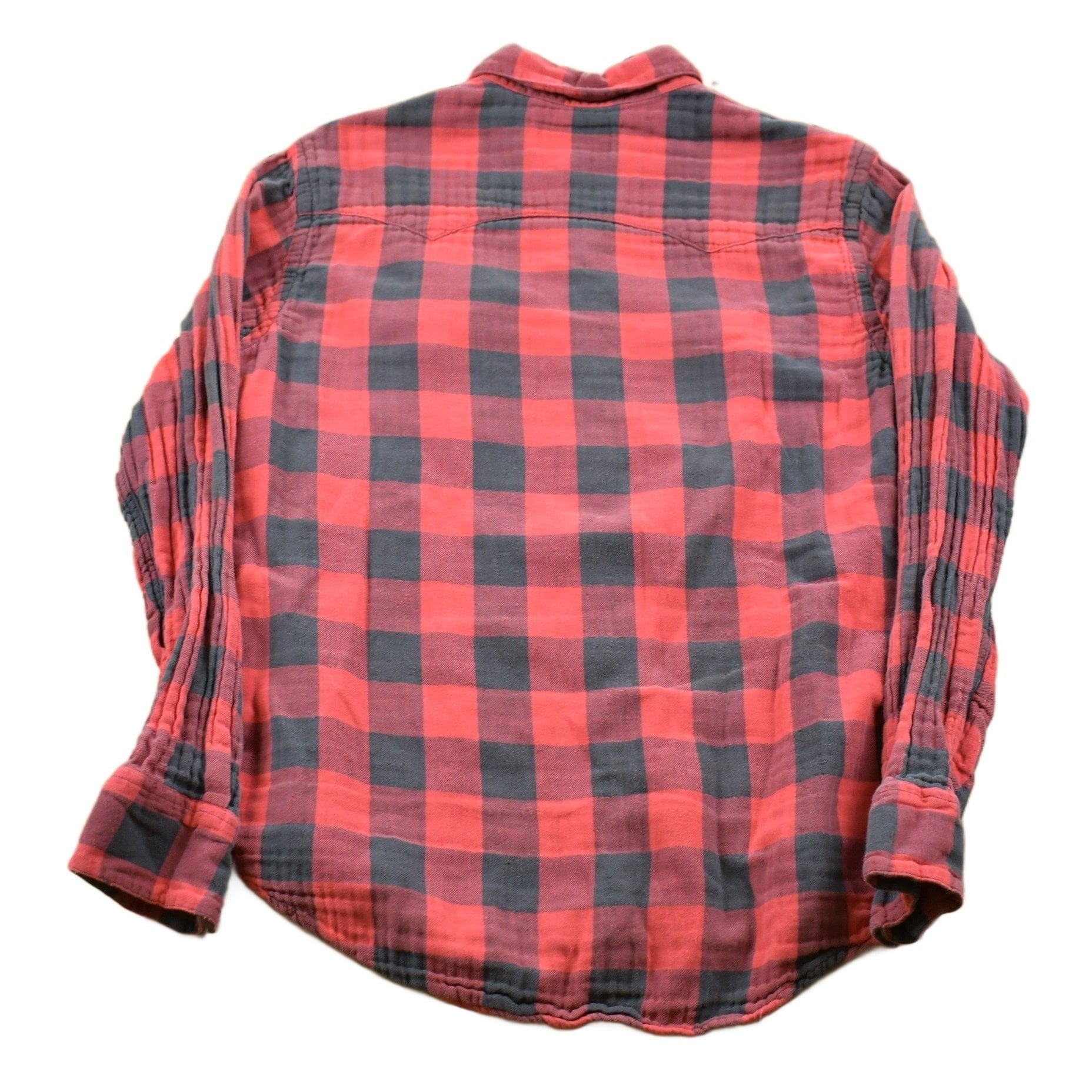Vintage 1990s Polo Country Plaid Western Button Up Shirt Men's Large - Image 2