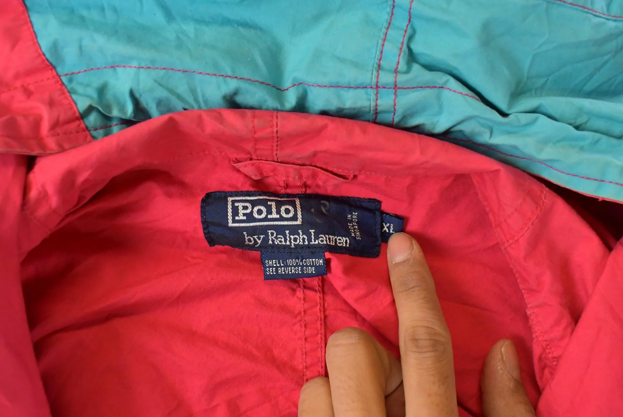 Vintage 1990s Polo Ralph Lauren Border Field Parka Jacket Men's XL - Image 5