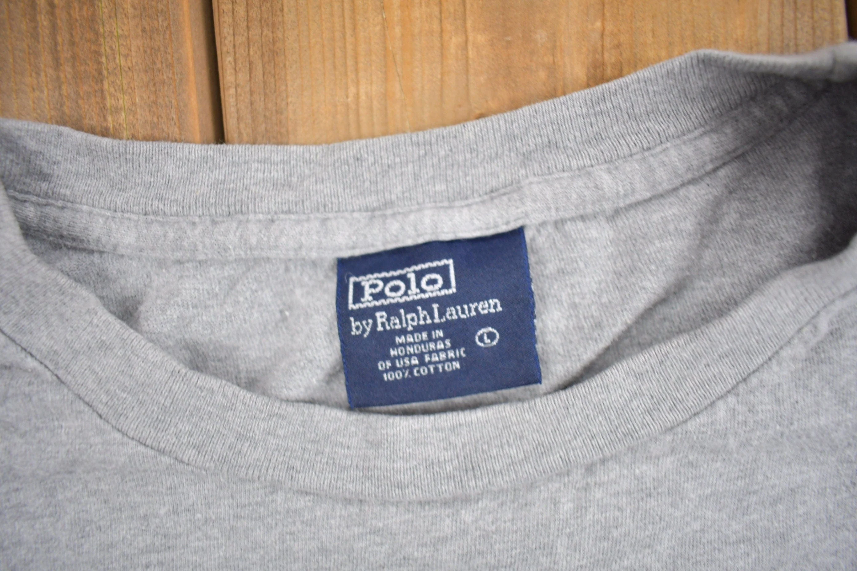 Vintage 1990s Polo Ralph Lauren Graphic T-Shirt Men's Large - Image 4