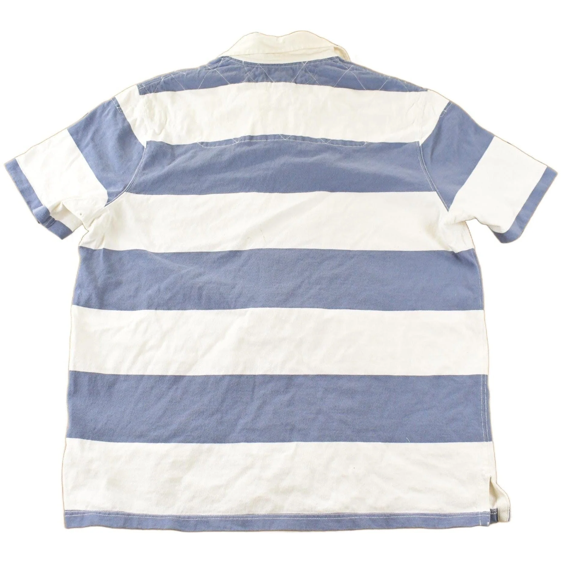 Vintage 1990s Polo Ralph Lauren Striped Polo Shirt Men's XL - Image 2