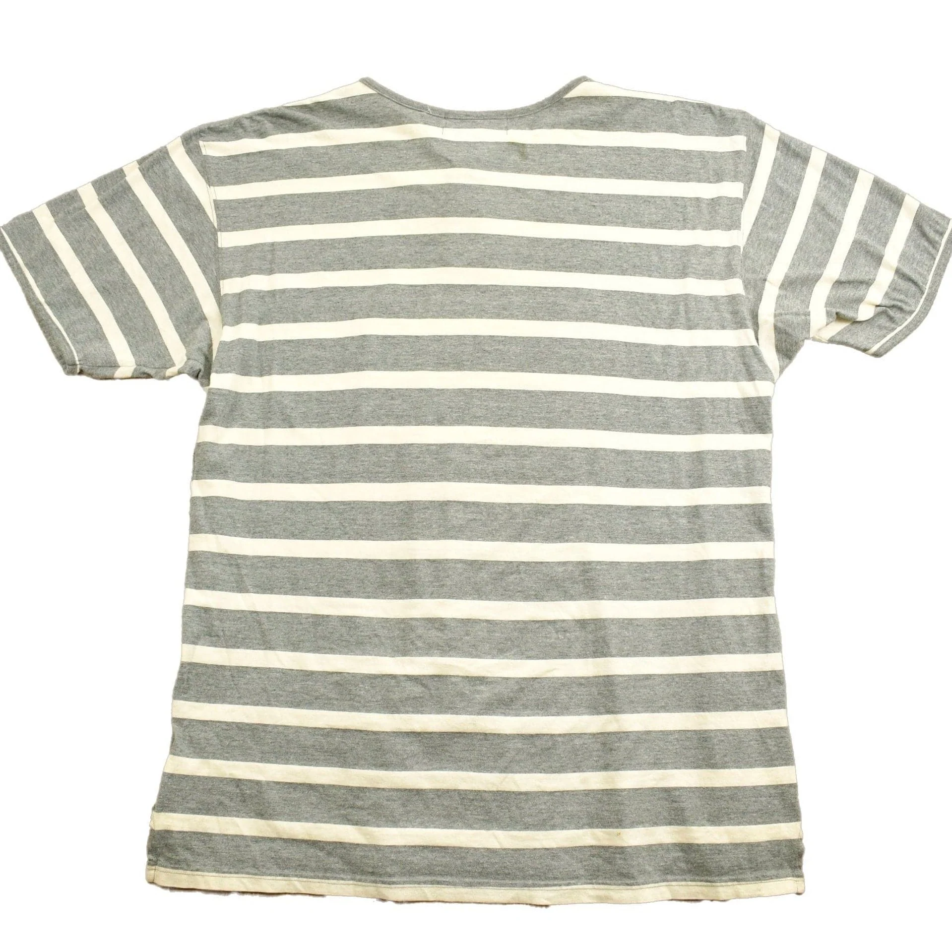 Vintage 1990s Polo Sport Ralph Lauren Striped Henley T-Shirt Men's Large - Image 2