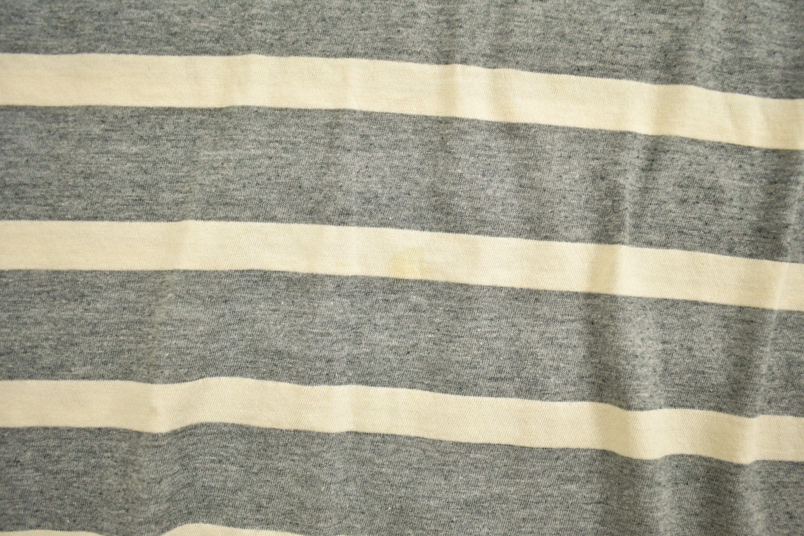 Vintage 1990s Polo Sport Ralph Lauren Striped Henley T-Shirt Men's Large - Image 5