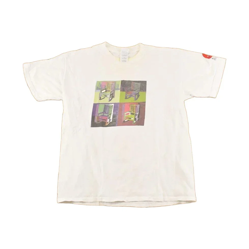 Vintage 1990's Pop Art Rocking Shirt Souvenir T-Shirt Men's M