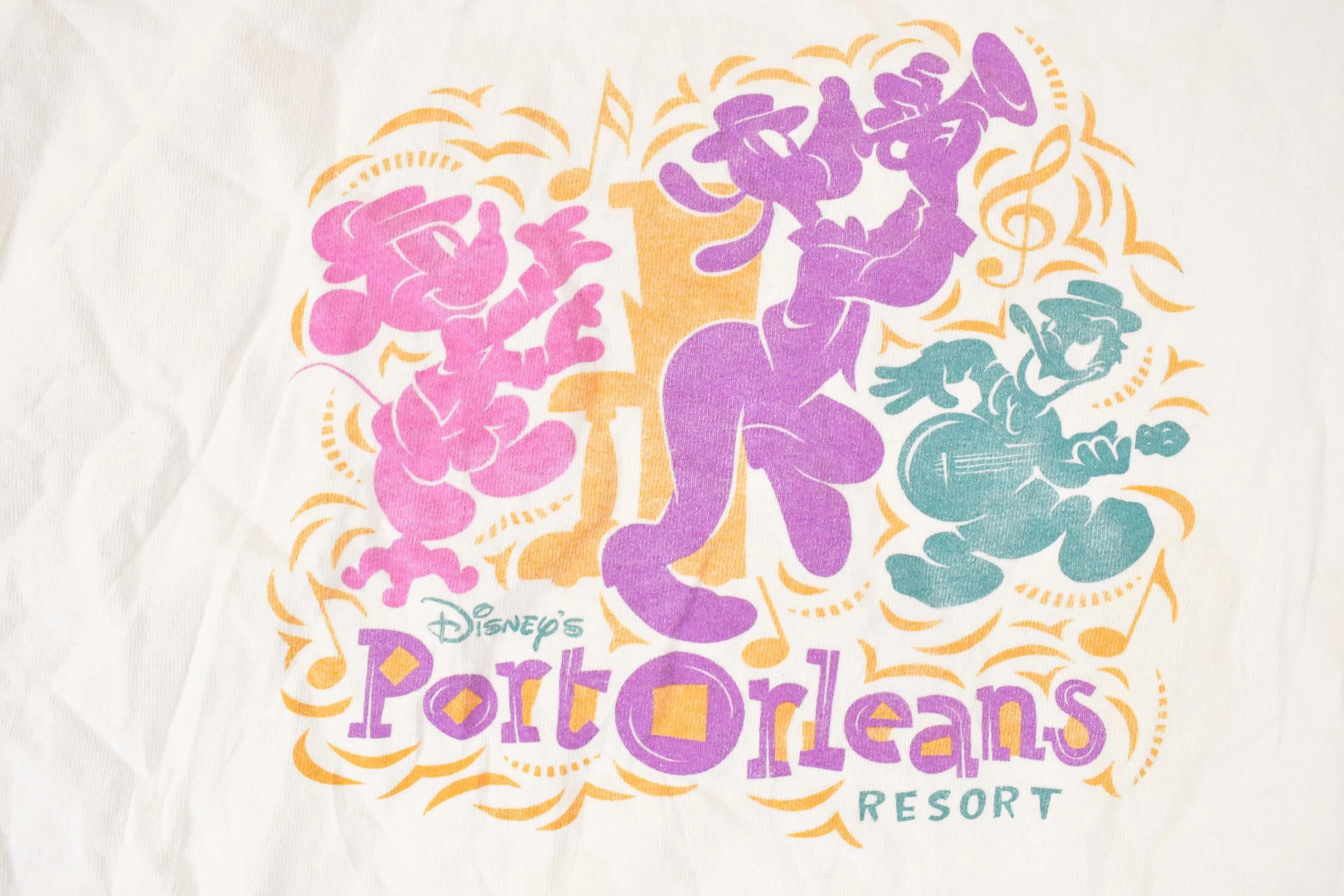 Vintage 1990s Port Orleans Disney Crewneck Shirt Men's M - Image 3