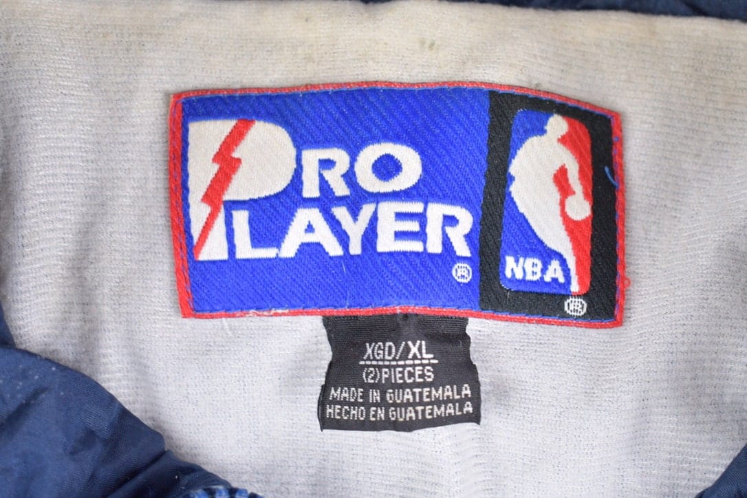 Vintage 1990s Pro Player Indiana Pacers NBA Windbreaker Jacket Men's XL - Image 6