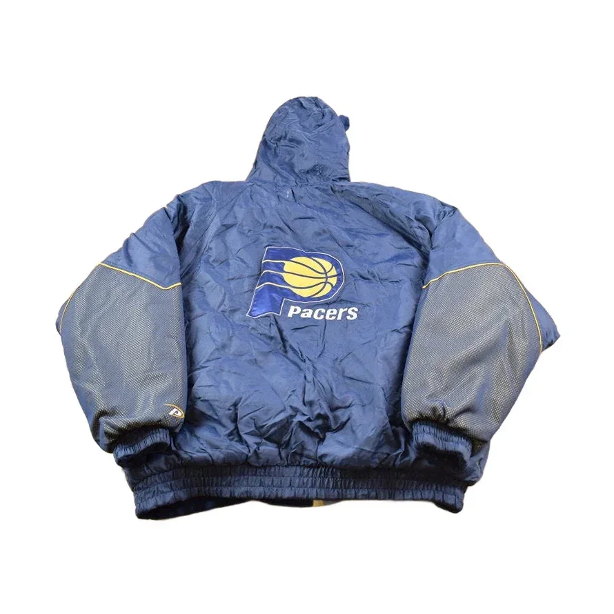 Vintage 1990s Pro Player Indiana Pacers NBA Winter Jacket Men's Large