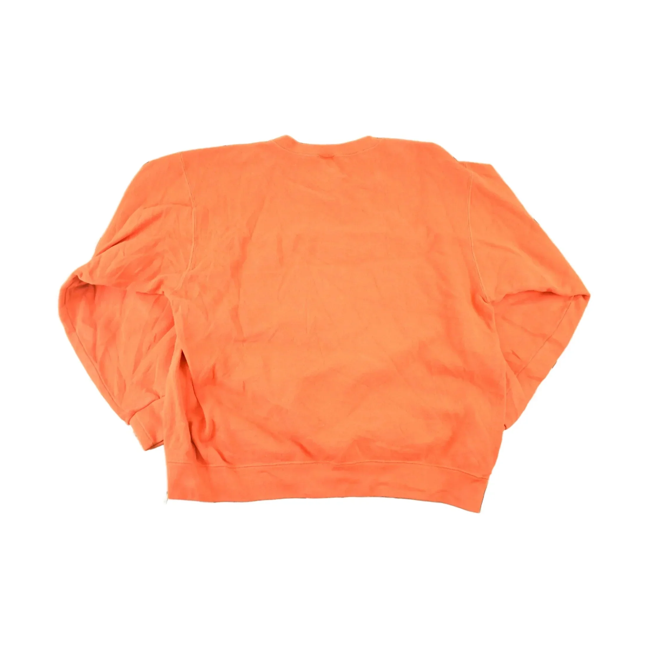 Vintage 1990s Prospirit Blank Orange Souvenir Crewneck Sweatshirt Men's L - Image 2